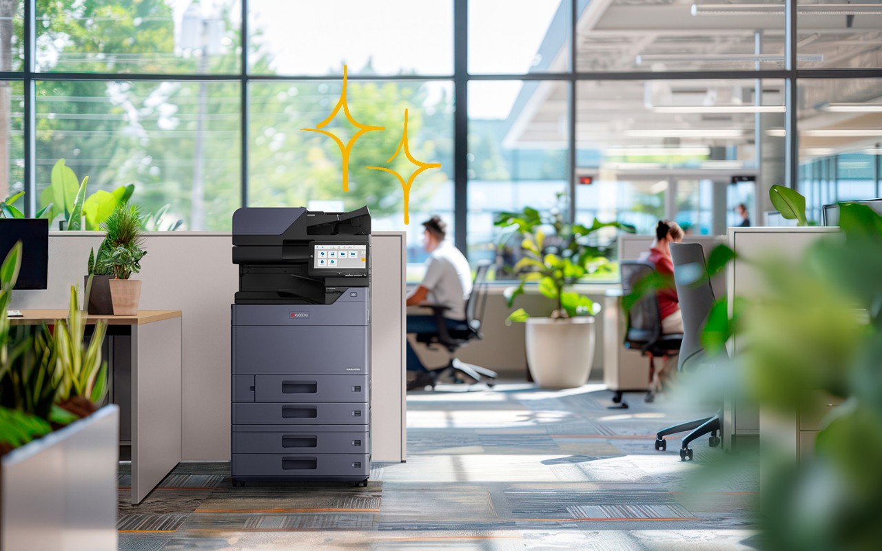 Peopleinto the office